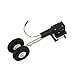 Two Wheeled Shocking Proof Retract Landing Gear Set For 2KG RC Airplane