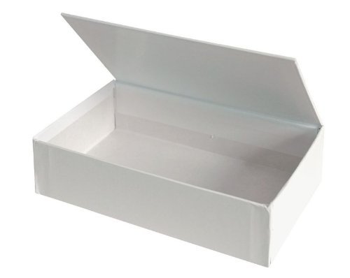 Creative Hobbies® Ready to Decorate White Paperboard Box with Hinged
