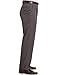 Haggar mens Mynx Gabardine Hidden Expandable Waistband Classic Fit Front Pleated Dress Pant