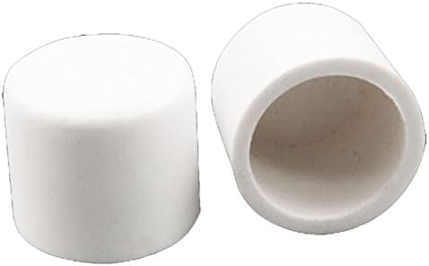 Dette 5 Pcs 20mm Water Pipe Fittings PVC Slip End Caps Covers White