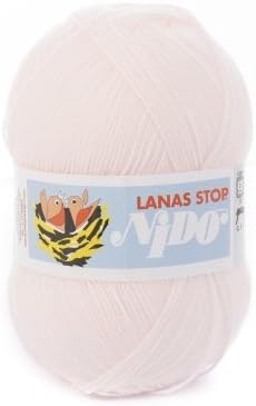 Katia Nido – Lanas Stop – Color: Rosa Bebé (300) – 50 g/aprox. 321 M lana: Amazon.es: Hogar