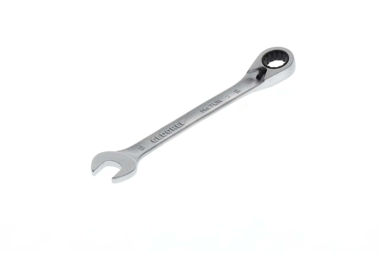 Gedore 2297310 7UR 14mm Reversible Ratchet Spanner
