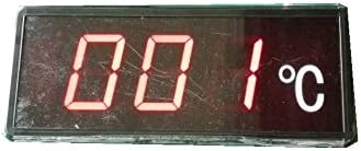 AZOOU LED Signs Display Temperature Black Outer Frame
