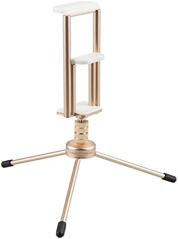 TopePop Wireless Universal Mobile Phone Shelf Bracket Multi-function Cell Phone Holder with Stand for iPhone 6 Plus 5S iPad Samsung Galaxy S7 S6 S5 Note 5 4 Tablets Google Nexus 5 6 LG (golden)