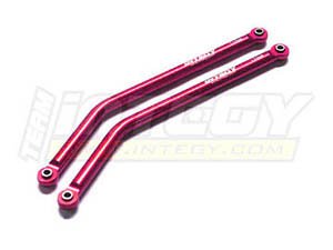 Integy RC Model Hop-ups C22835RED Chassis Linkage 139mm (2) for Axial Rock Crawler & AX10 Scorpion