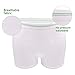 CYEVA Mesh Postpartum Underwear Women High Waist Disposable Knit Maternity, Post Surgical, C-Section Recovery Panties (3 Pack-L/XL)