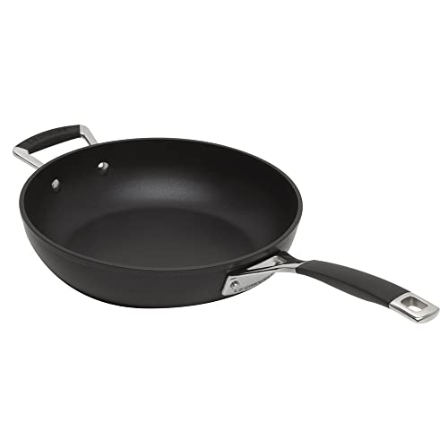 ル・クルーゼ(Le Creuset) TNS ウォックパン フライパン 26cm 中華鍋 ガス IH オーブン 対応 シリコンハンドル【日本正規販売品】