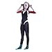 Unisex Lycra Spandex Zentai Halloween Cosplay Costumes Adult/Kids 3D Style (Adults-L White and Black