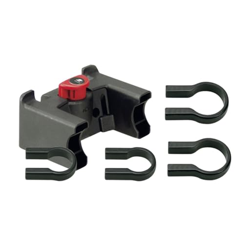 KLICKfix Zubehör Lenkeradapter mit Schloss, Schwarz, 26.0 & 32.0mm