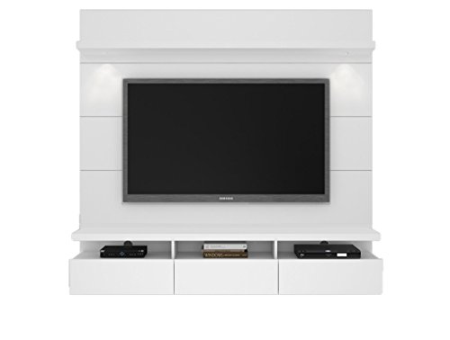 Manhattan Comfort 23752 Manhattan Comfort Cabrini Theater Entertainment Center Panel 1.8 in White