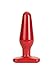 Doc Johnson Red Boy - Medium Butt Plug - 5.5 in. Long and 1.6 in. Wide - Prostate Stimulating Anal Toy - For Beginner and Intermediate Anal Players