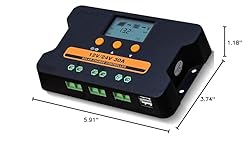 ECO-WORTHY Solar Charge Controller 30A Solar Panel