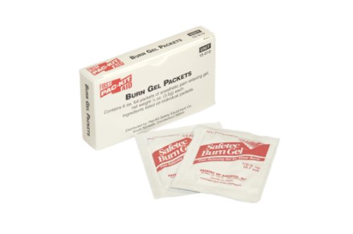 Pac-Kit by First Aid Only 13-010 Burn Gel Packet (Box of 6)