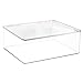 mDesign BBQ Grill Accessories Organizer Box for Cooking Utensils - Large, Clear