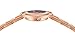 Lava Watches Women's Rose Gold Stainless Steel Watch With Black Dial Analog Lady Fashion Luxury