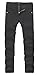 Men's Biker Skinny Slim fit Stretch Denim Jeans with Holes Size 32 Black