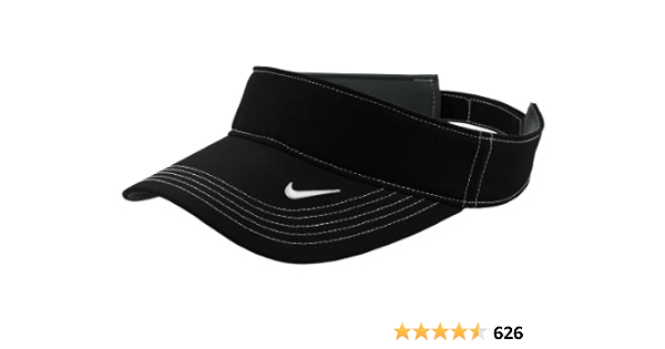 black nike visor