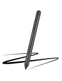 Bolígrafo para Microsoft Surface Go 10" pantalla táctil Intel Pentium Gold 4415Y, lápiz capacitivo activo con 1.024 niveles de sensibilidad a la presión (color negro)