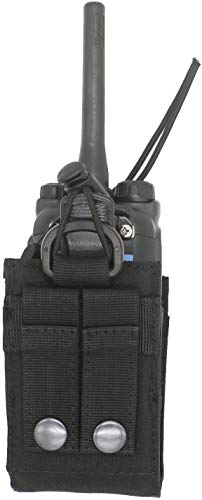 LefRight Adjustable Storage Tools Walkie Talkie Pouch Molle Multi-Functional Tactical Radio Holster Heavy Duty Holder - Thumbnail 4