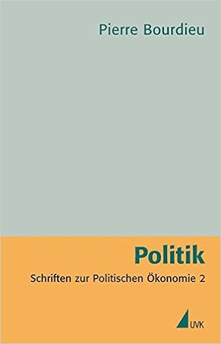 Politik Schriften Zur Politischen Okonomie 2 Pierre Bourdieu Schriften Amazon De Pierre Bourdieu Bucher