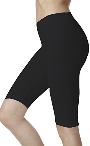 fashion line women black cycling shorts