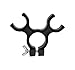 AdirPro Bipod Leg Clip - Antenna Clip with Thumb Screw Clasp, Secure Base for Antenna and Prisms, Fits Pole up to 1.25 Inches Diameter