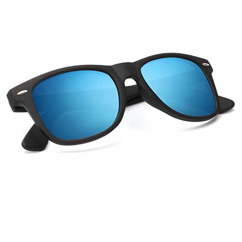KALIYADI Unisex Polarized Retro Classic Trendy Stylish Sunglasses for Men Women Driving Sun glasses UV Blocking - Thumbnail 6