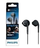 Philips SHQ1200 ActionFit Sports In-Ear Headphones(without mic),Black