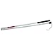 TOOGOO(R) Visually Impaired Crutch Cane Blind Walking Stick Walker Aluminium Easy Folding