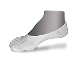 AFX Mens/Womens/Youth Performance Toe Socks No-Show- 1 Pair
