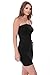 Womens One Size Seamless Slip Dress Short Bandeau Dress Bodycon Tube Dress