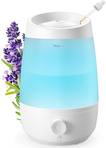 2.5L Luftbefeuchter Schlafzimmer 250ml/h 25H Ätherisches Öl Diffusor