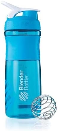 BLENDER-BOTTLE-SPORT-MIXER-PROTEIN-SHAKER-CUP-28-OZ-BLENDERBOTTLE-SPORT AQUA