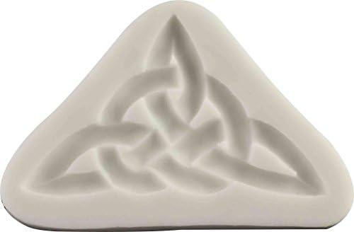 Celtic knot Silicone Mold | Non-stick food grade mold, fondant mold, candy mold, resin mold, fimo mold, clay mold, soapmaking mold