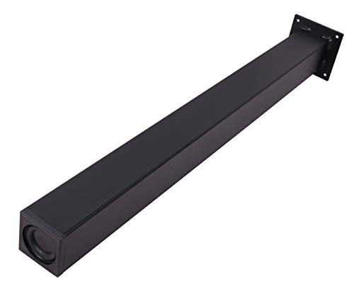 ECLV 4 x 28" Straight Steel Dining Table Legs, Steel Coffee Table Legs, Office Table Legs,Computer Desk Legs,Industrial Kitchen Table Legs,Black