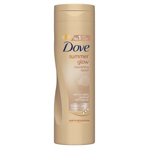 Dove sunshine bright lotion 250 ml, end of self tanning body lotion by