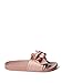 GUESS Factory Women's Amora Satin Bow Slide Sandals