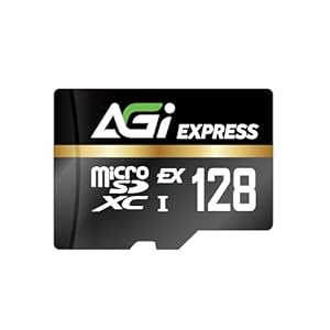 AGI TF 338 Micro SDXC Express 128GB UHS-I U3 V30 C10 R/W up to 800/700 MB/s AGI128GE1TF338-CB MM10481