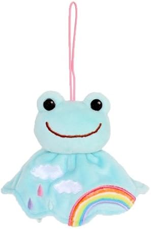 Amazon かえるのピクルス てるてる坊主 マスコット 水色 アニメ 萌えグッズ 通販