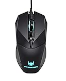 Acer Predator Cestus 300 RGB Gaming Mouse - Dual Omron switches 70M click lifetime, On board memory and programmable buttons