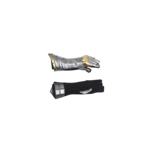 Armor Venue Medieval Gauntlet Pair I - Medieval Armor Large - Silver