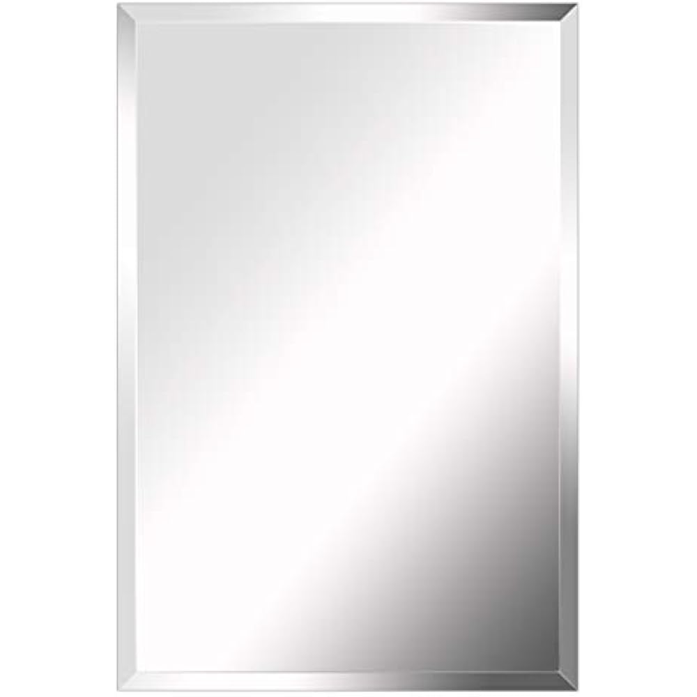 20 X 30Inch Premium Large Rectangular Frameless Wall Mirror Streamlined 1 Bevel eBay