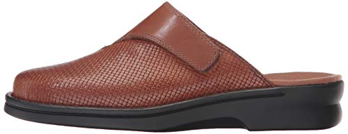 CLARK'S Women's Patty Tayna Mule, Dark Tan Leather, 8.5 M US