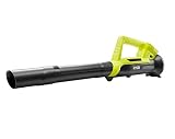 Ryobi P2109 90 MPH 200 CFM 18-Volt Lithium-Ion Compact, Lightweight, Cordless Leaf Blower - (Battery and Charger Not Included) (Renewed)