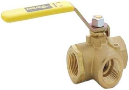 Brass Ball Valve 3-Way 1/2 Inch Xv533P-8