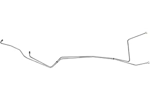 Inline Tube Replacement for 1967-70 Ford Truck F100 F150 F250 2WD 5/16" Trans Cooler Lines 2pc OE Steel