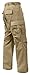 Rothco Relaxed Fit Zipper Fly BDU Pants - Grey (US, Alpha, Large, Regular, Regular, Khaki)