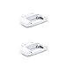 Replacement Metal Hinge Clip Cover & Pin Repair Parts Kit Compatible with Solo 3 Solo3 Wireless Headphones (White)