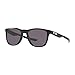 Oakley Men's OO9340 Trillbe X Rectangular Sunglasses, Matte Black/Warm Grey, 52 mm