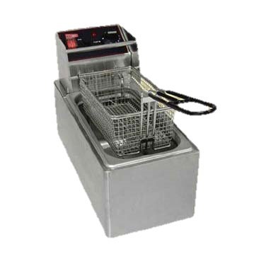 Click Here to See More Images Grindmaster Cecilware Electric Stainless Countertop Fryer 6.5